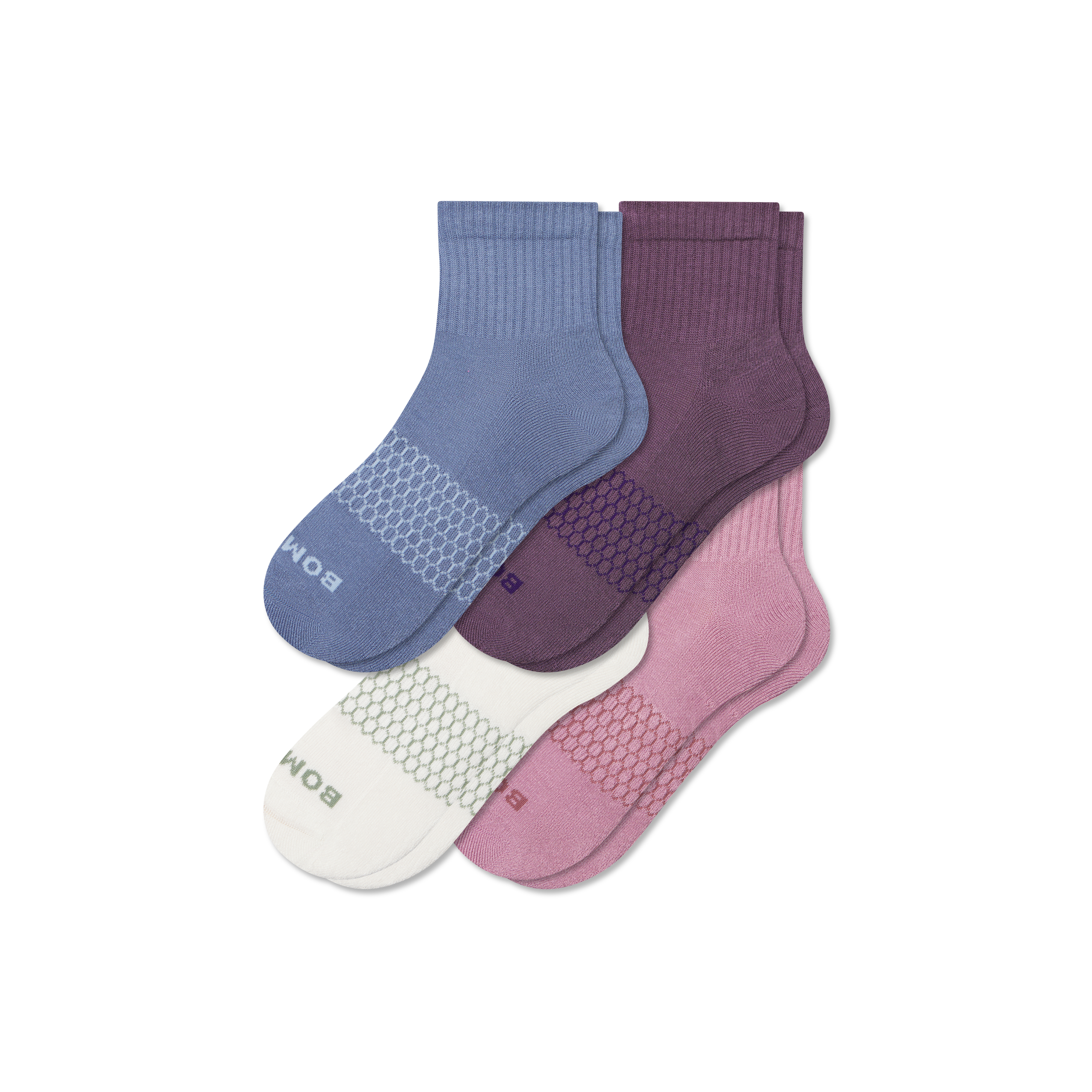 Bombas Quarter Sock 4-pack