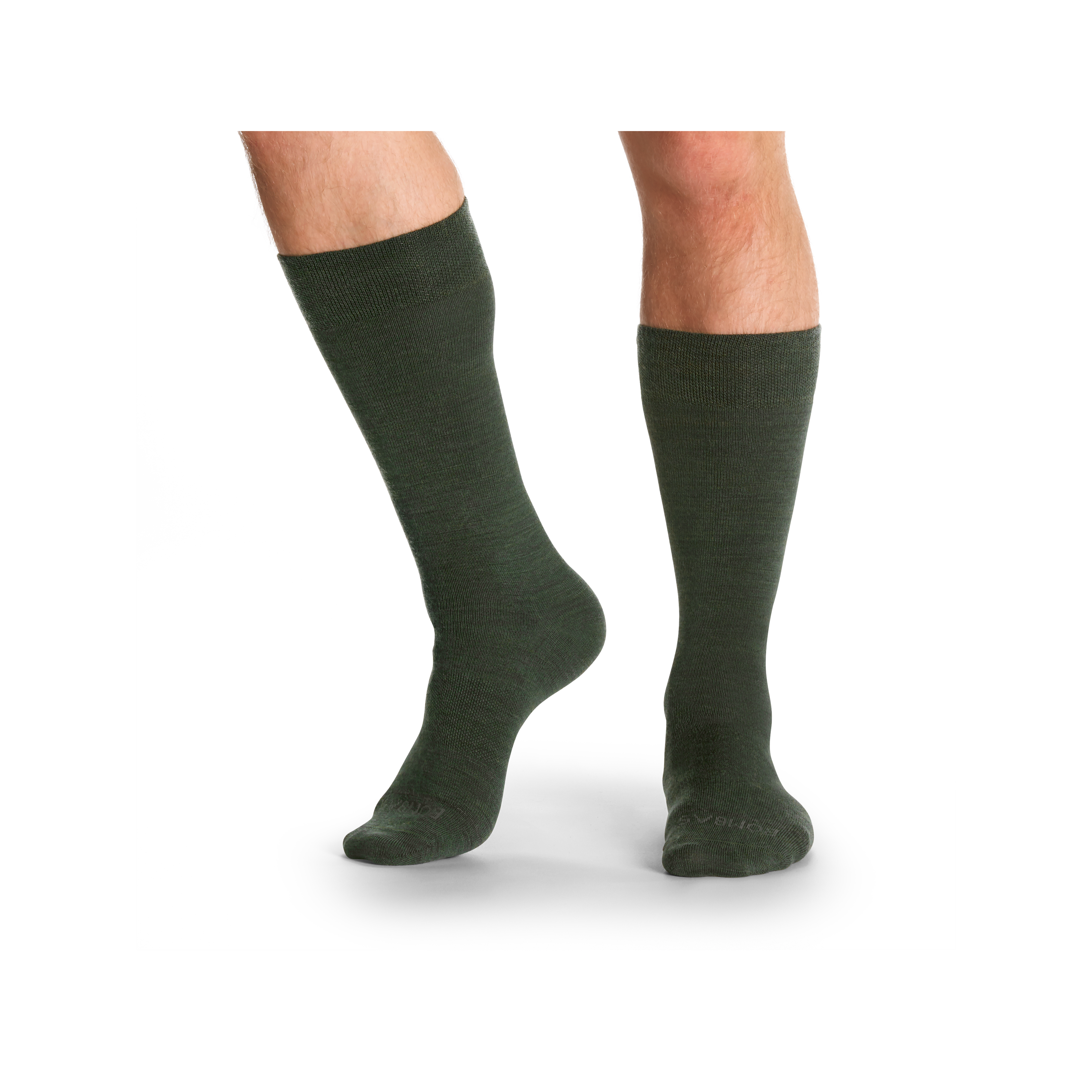 Moisture-Wicking Merino Wool Active Dress Socks for Men
