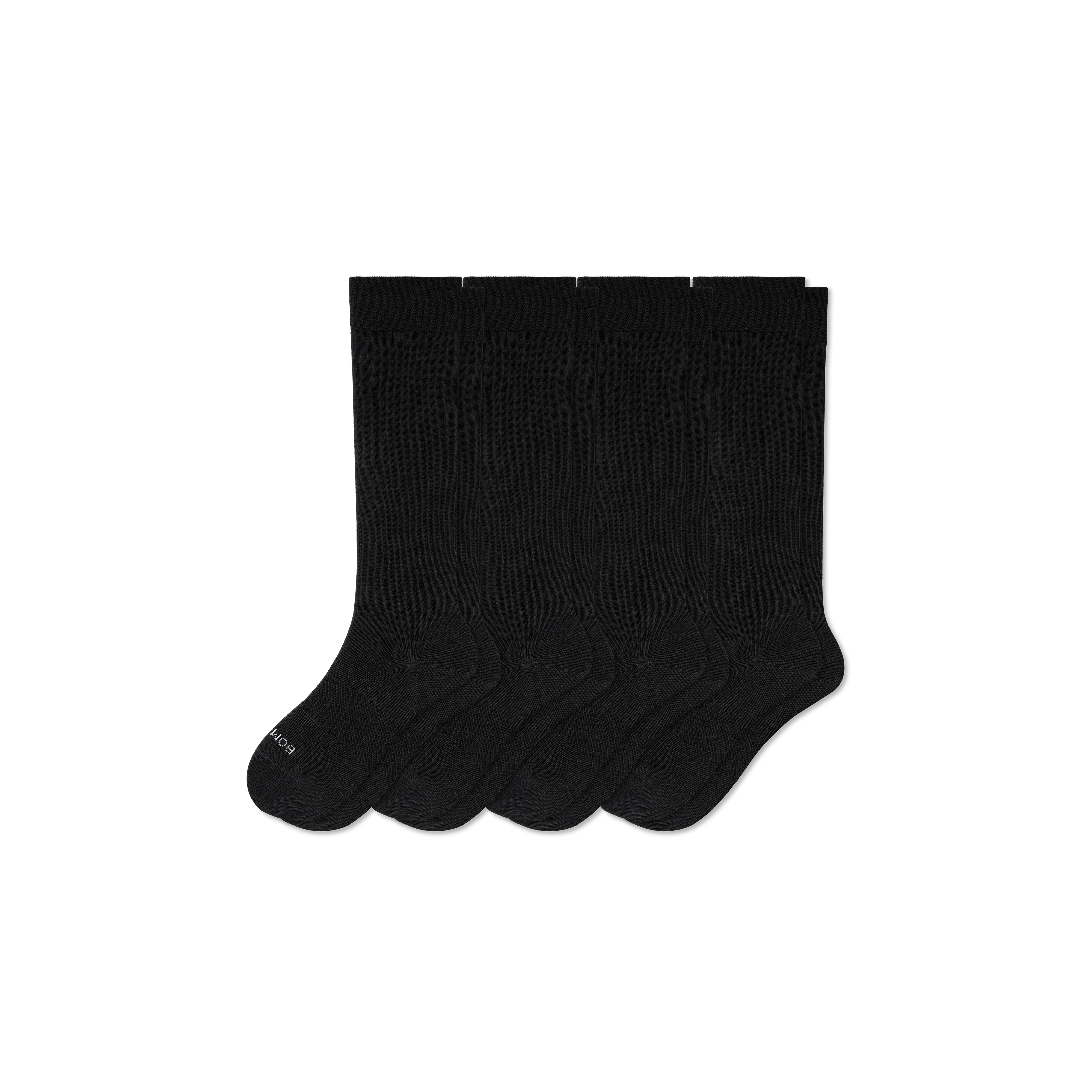 【きれいめファッション51選】上品さと清潔感をキープし Knee Lightweight Youth High Bombas - 4-Pack Sock 靴