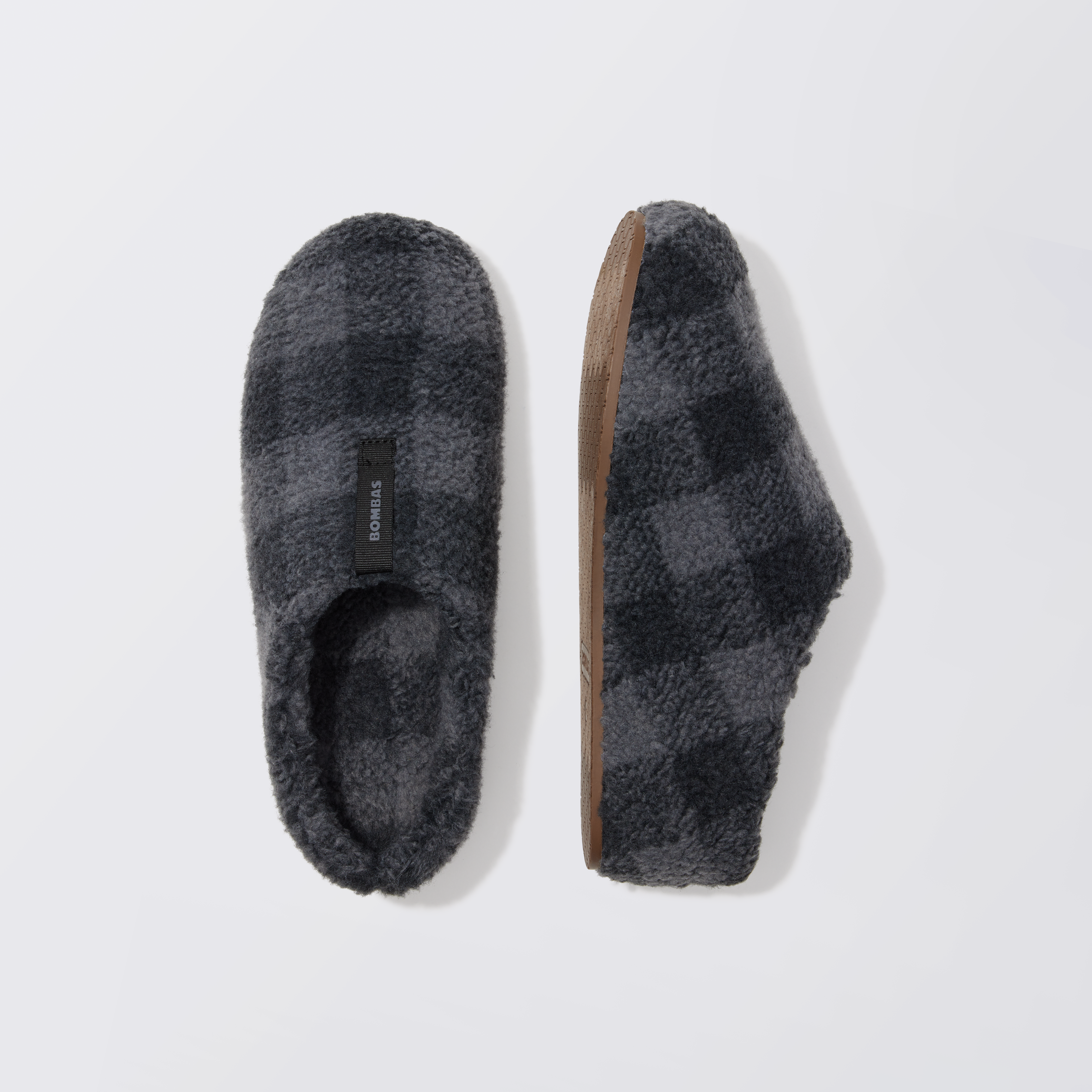Bombas Sunday Slippers Navy Blue Sherpa Fluffy Lounge Slip On Slides Size 11 Women main image 4