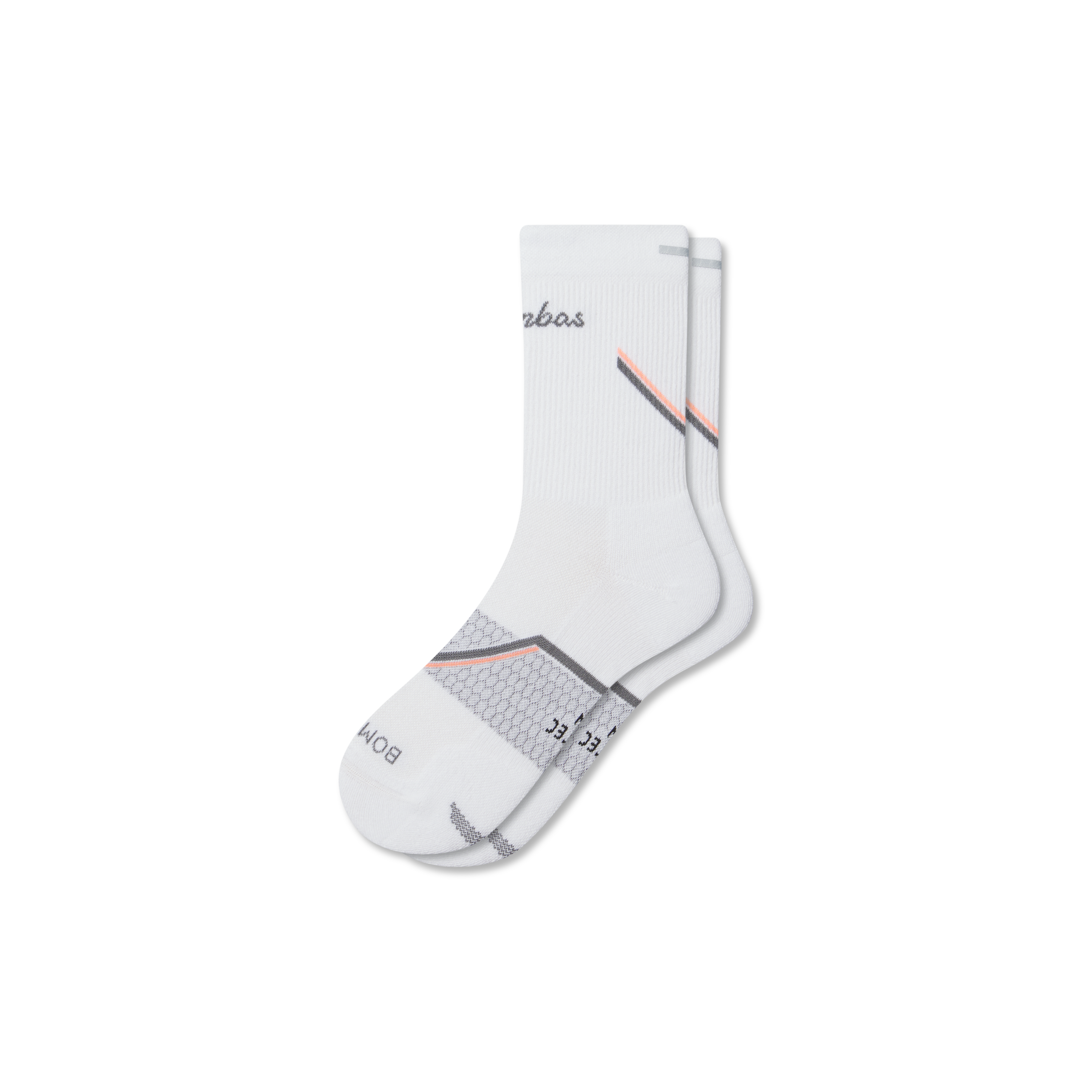 Bombas Running Half Calf Socks In Multi