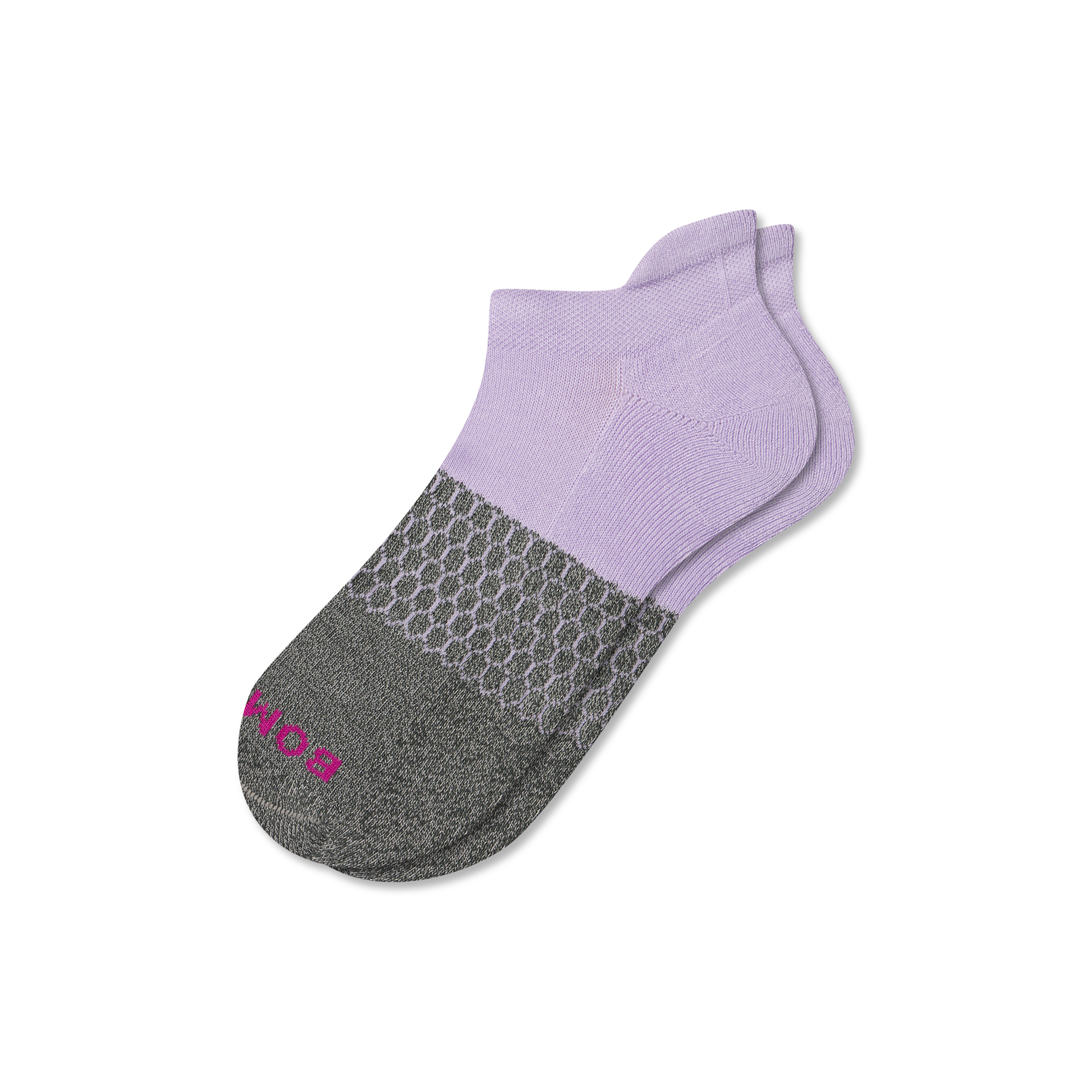 Bombas Marl Ankle Socks In Purple