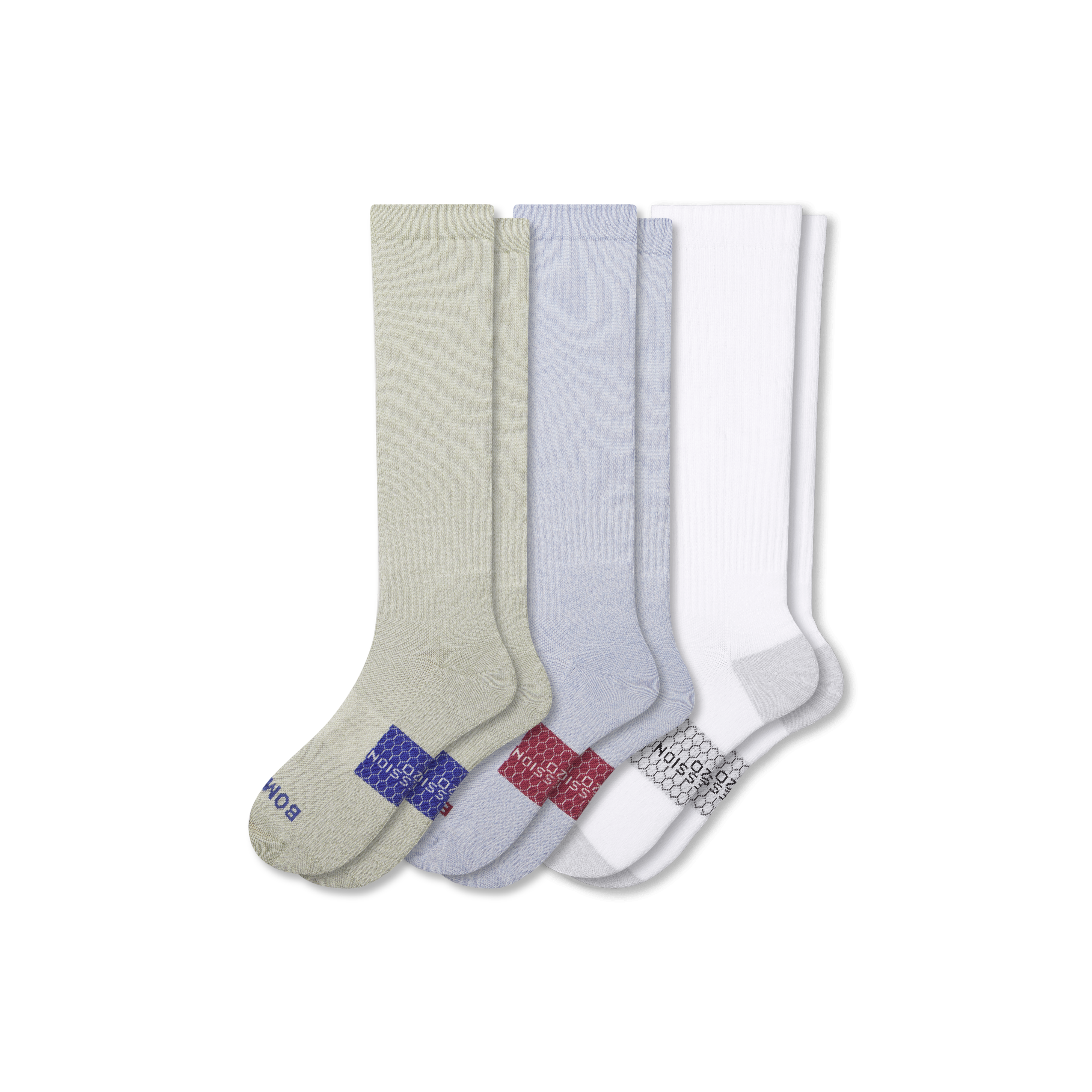 Bombas Everyday Compression Sock 3-pack (15-20mmhg) In Multi