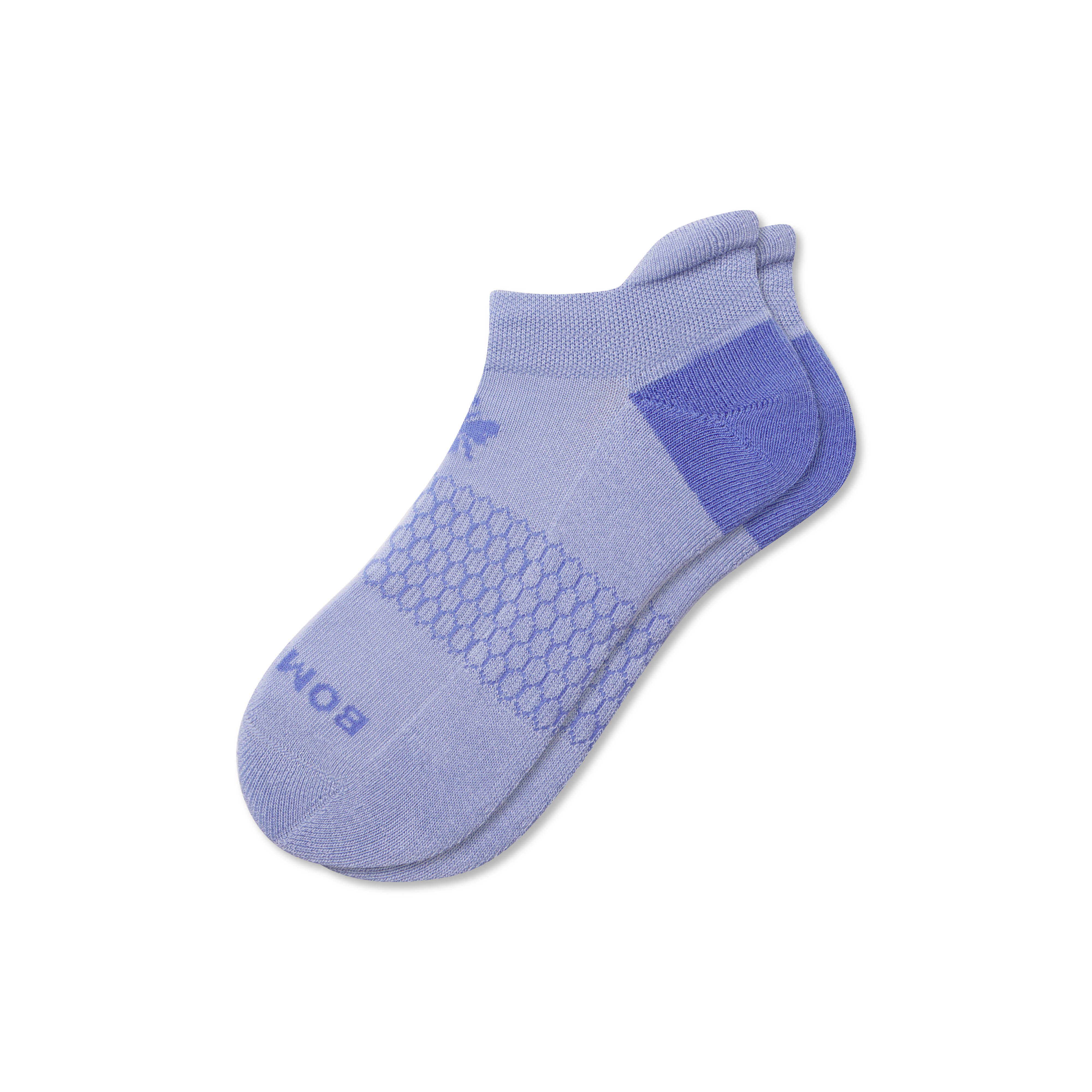 Bombas Solids Ankle Socks In Dawn Blue