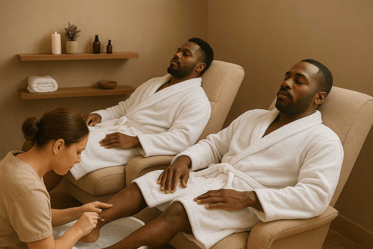 Gents Manicure & Pedicure