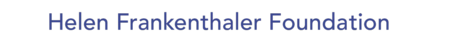 Helen Frankenthaler Foundation Logo