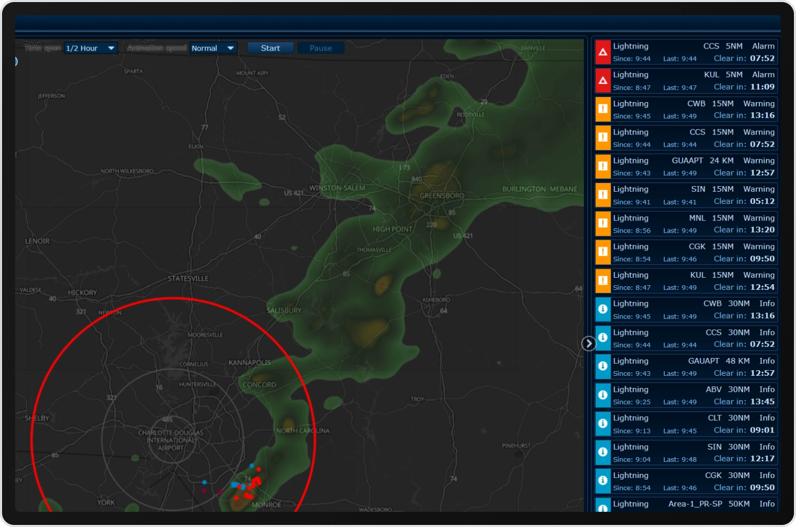 Thunderstorm Manager - Xweather