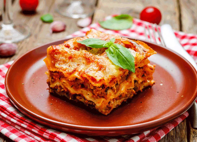 Lasagnes au Brocciu AOP