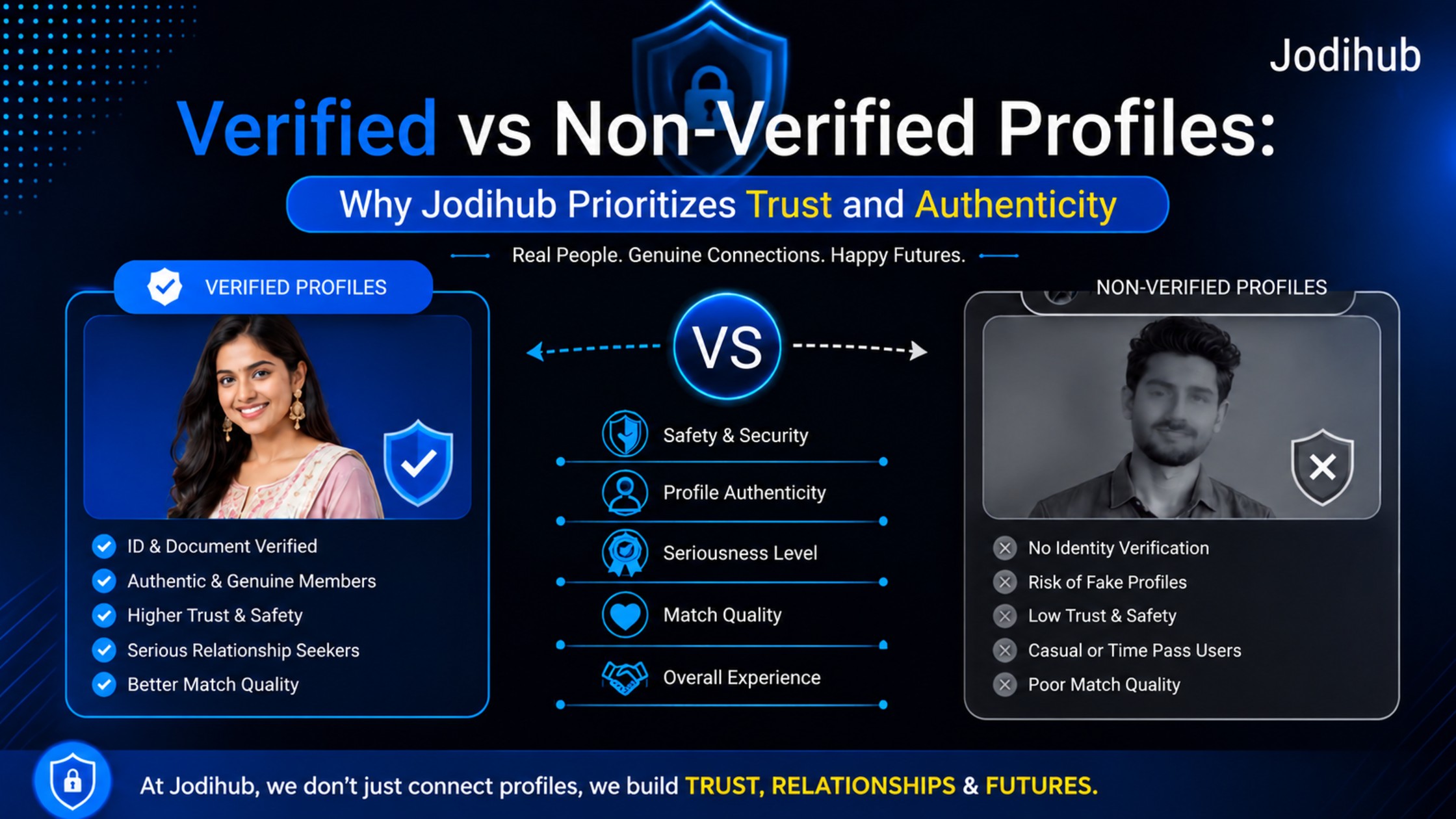  Verified vs Non-Verified Profiles: Why Jodihub Prioritizes Trust and Authenticity