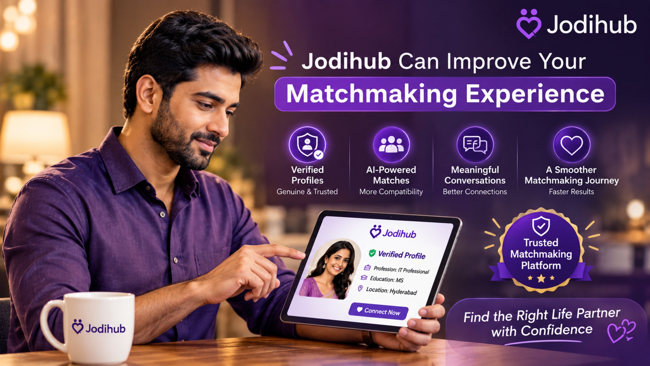How Your First 6 Months on Jodihub Can Improve Your Matchmaking Experience