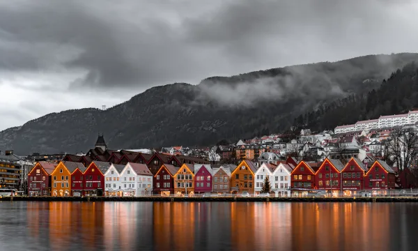 Bergen cloudy