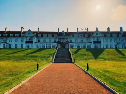 Majestätisk golfbana i Skottland