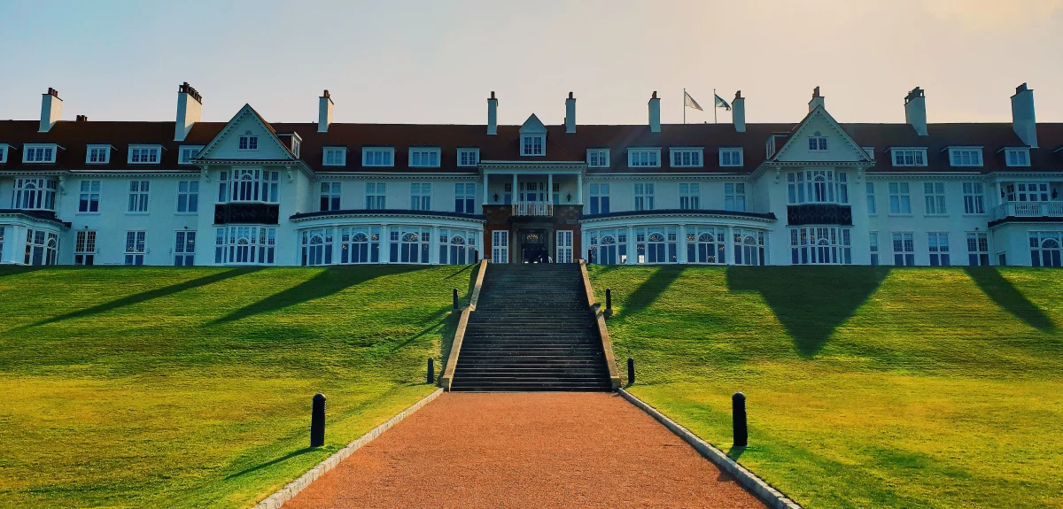 Majestic gold course in Scotland