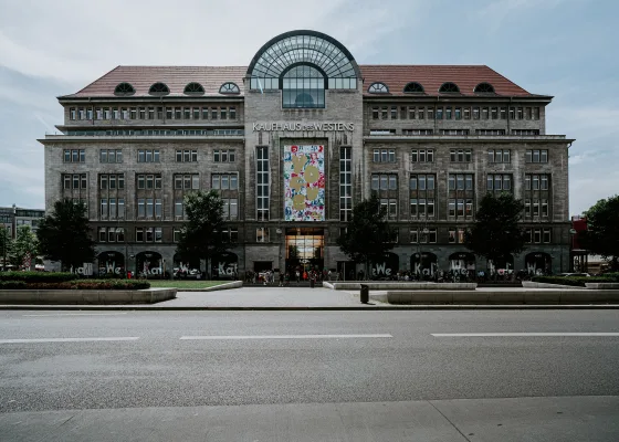 The luxury department store KaDeWe in Berlin