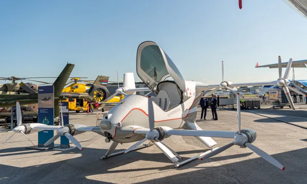 Airbus Vahana on display at Paris Airshow 2019