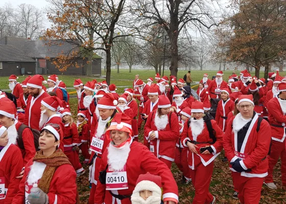 Santa Run Victoria Park