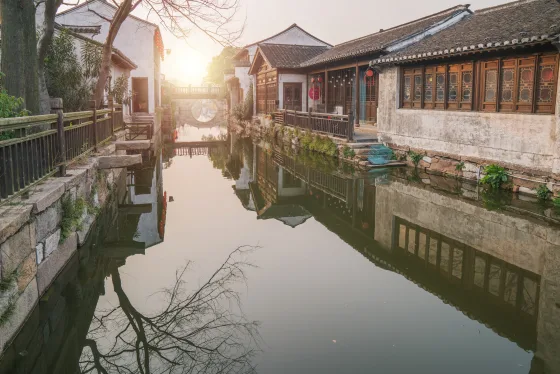 Qibao Ancient Town in Shanghai