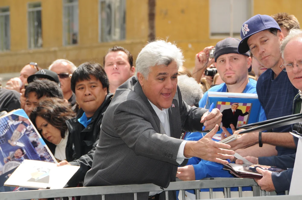 Jay Leno debuts on the Tonight Show