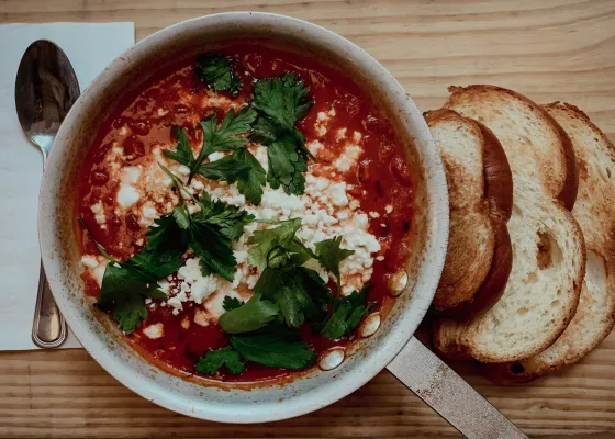 Satisfying soups and home-baked bread at Litteraturhuset in Oslo