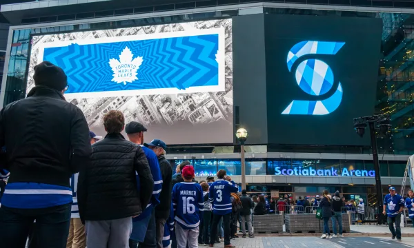 Scotiabank Arena in Toronto.