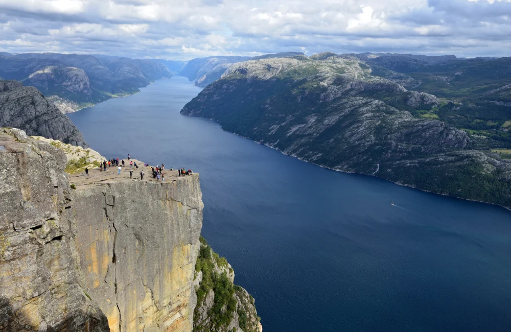 Pulpit Rock in Norway