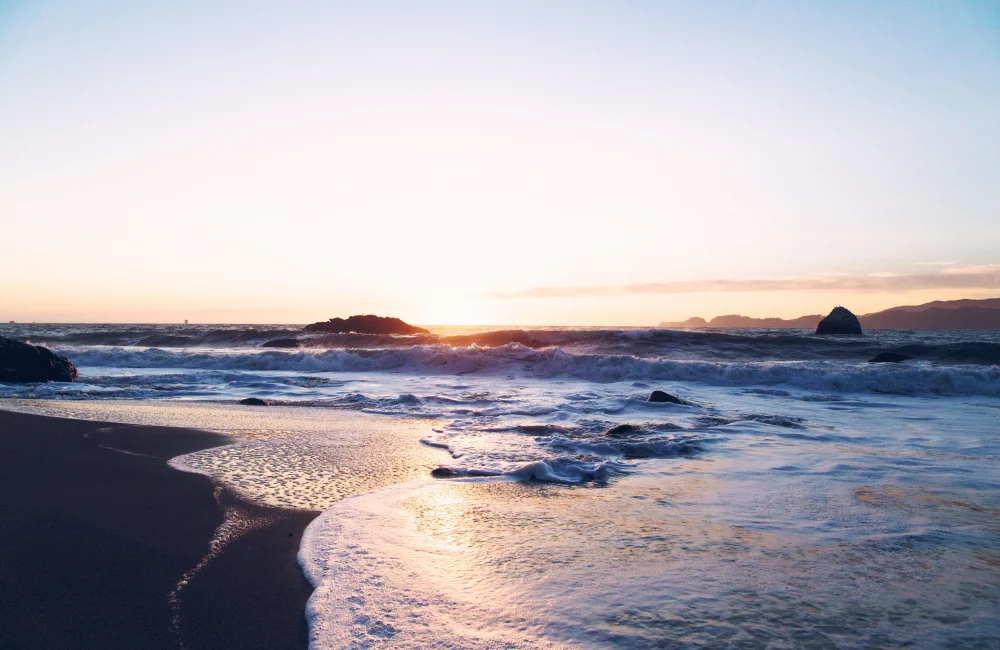 Períssa beach, Grekland