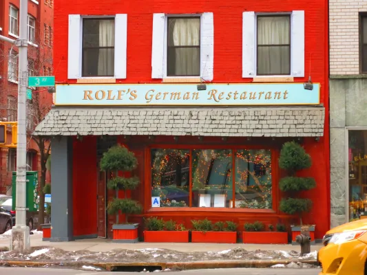 Rolf's Christmas restaurant