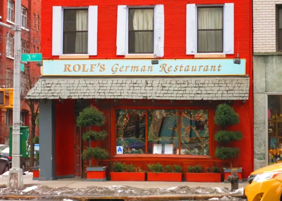 Rolf's Christmas restaurant