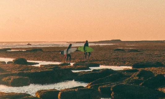 Surfstäder i Europa