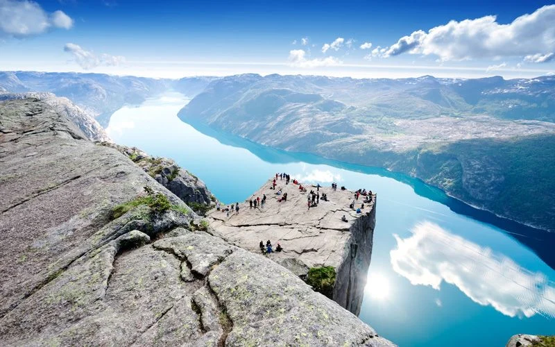 Preikestolen i Norge