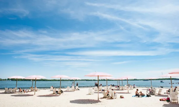 Beach life in Toronto