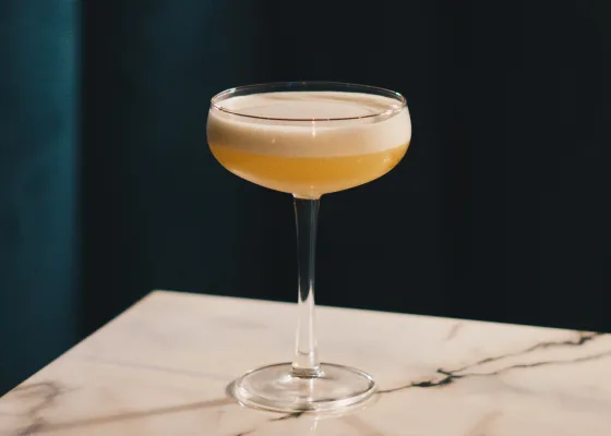 En elegant cocktail