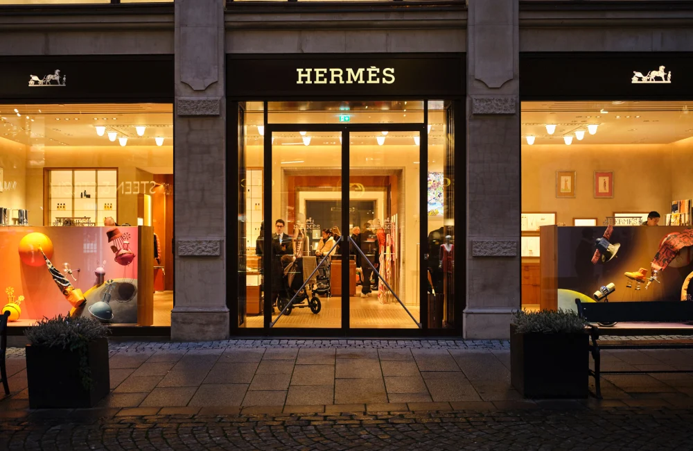 Hermes luksus boutique