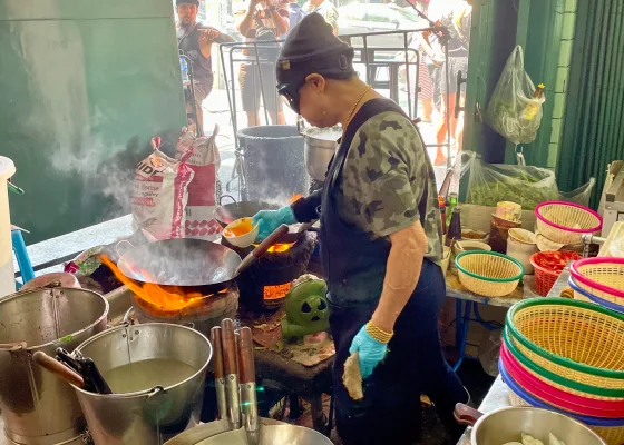 Den thailandske kokken Jay Fai