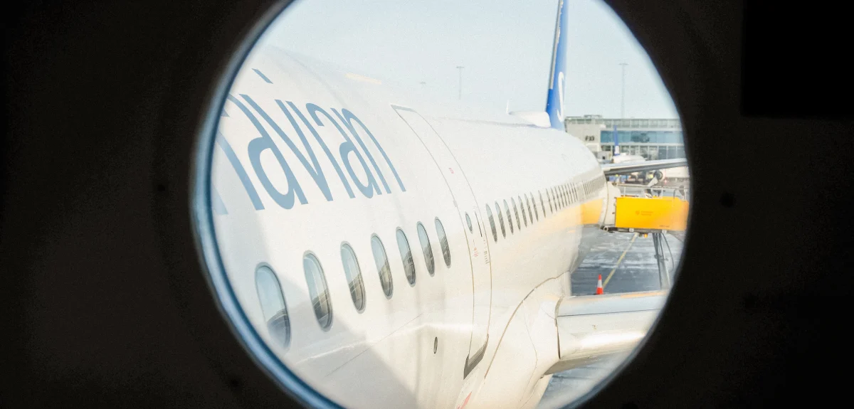 Window view airplane