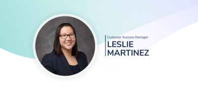 Headshot of Leslie Martinez, Customer Success Manager at Noyo.