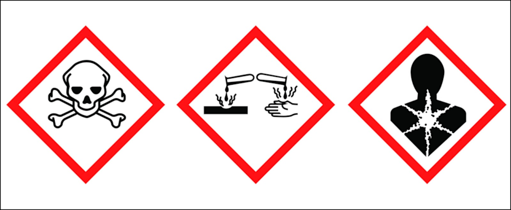formaldehyde testing warning hazazrd