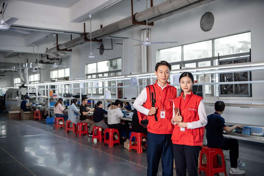 QIMA inspectors inside factory – PSI procedure