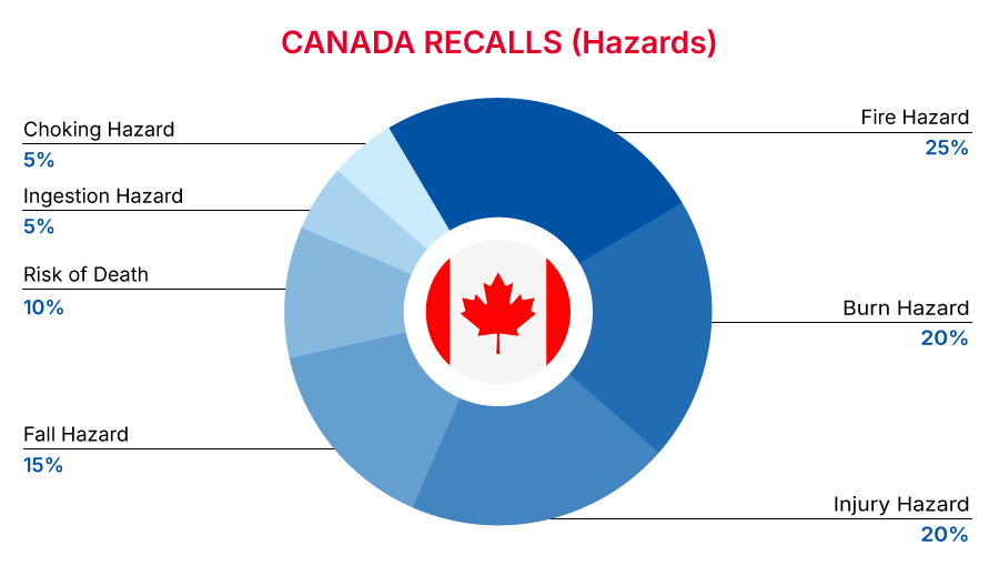 Canada Recalls Summary (01 January 2025 to 31 January 2025)  - Hazards