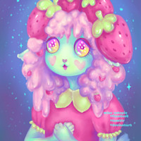 Wishful Thinking with Strawberry Cream Pup