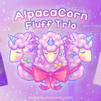 AlpacaCorn: Fluff Trio