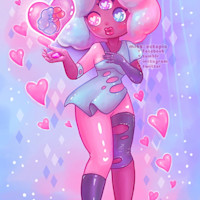 Cotton Candy Garnet
