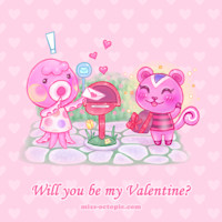 "Be My Valentine" Animal Crossing: Mail