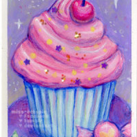 Cupcake ACEO