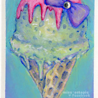 Ice Cream ACEO