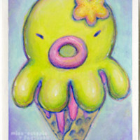 Octopus ACEO
