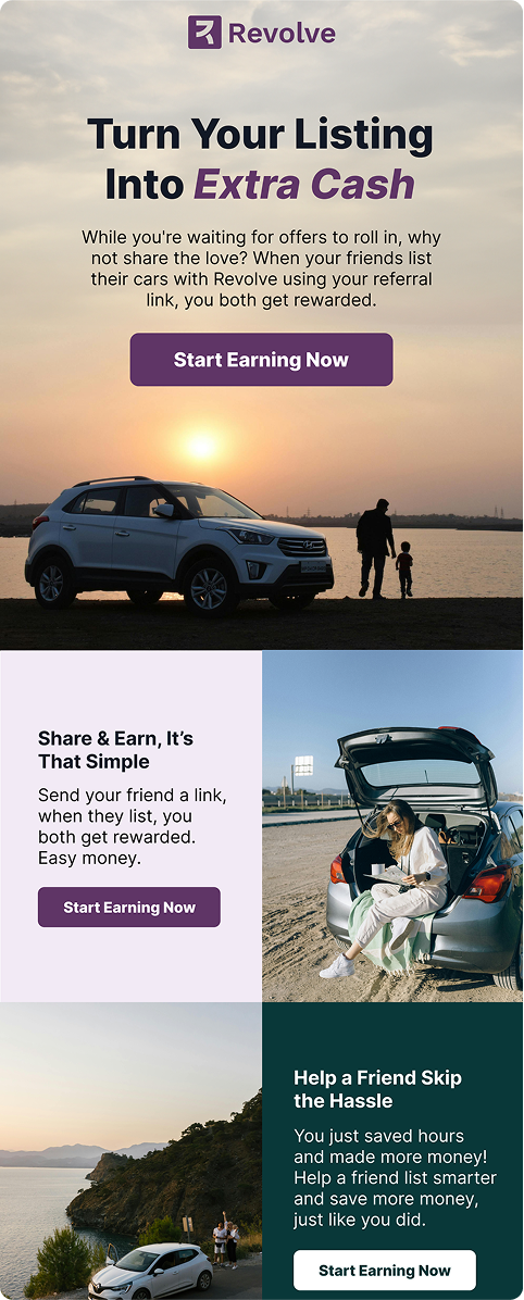 Revolve – Refer a Friend Rewards Email