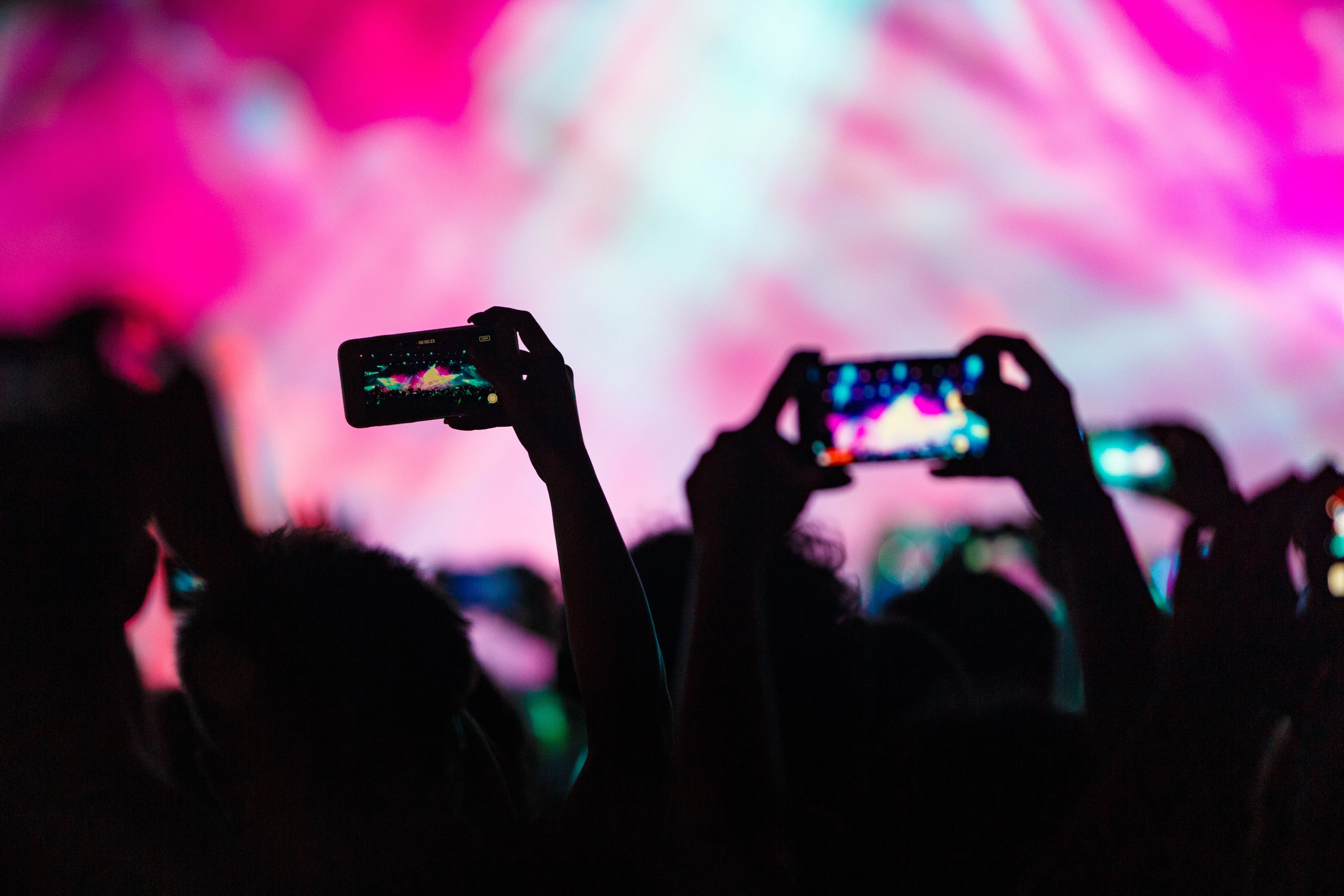 Google Pixels at a Rave Party