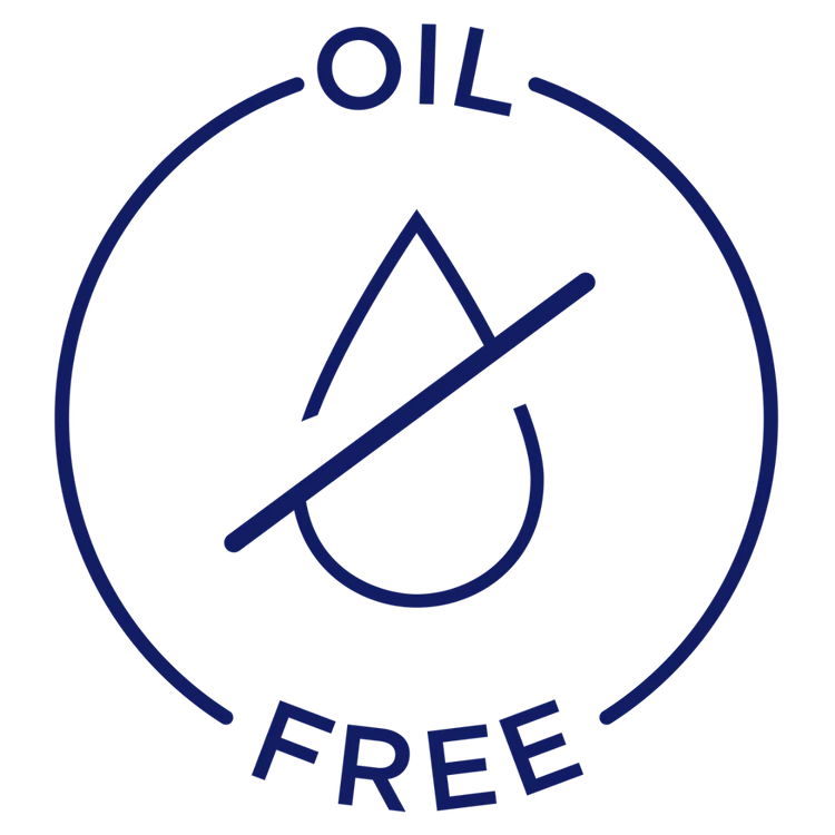 Oil Free_Icon Blue