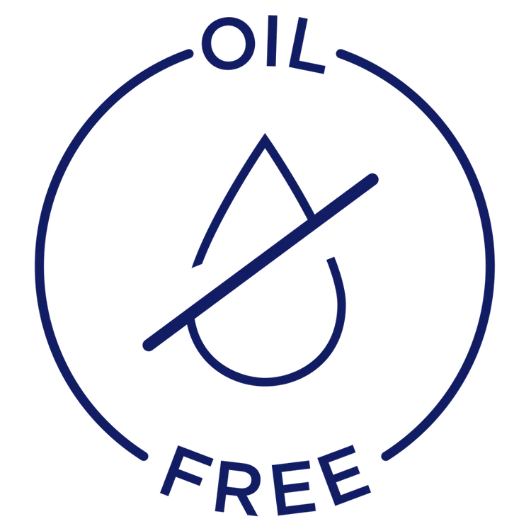 Oil Free_Icon Blue